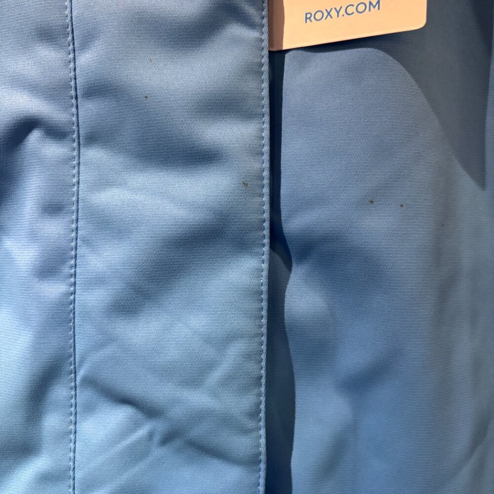NWT Women's Roxy Jetty Block Azure Blue Clouds Snowboard Jacket Large - Picture 14 of 15